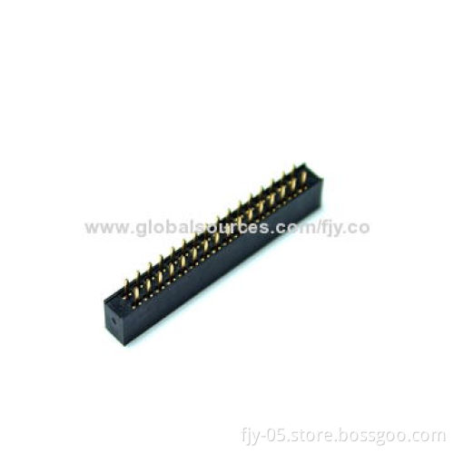 PH2.0 Female Header, 2*18P, Straight, H6.35, First Wall 1, 2, 35, 36-pin